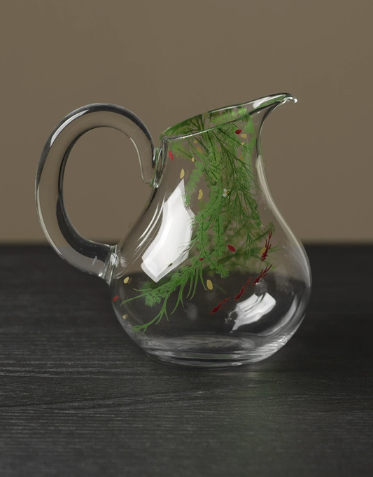 Summer Koi Glass Fairness Pitcher